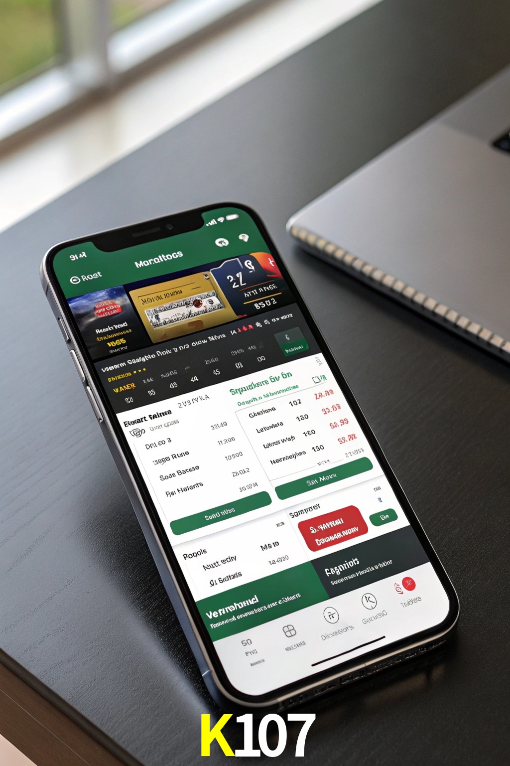 Baixe o aplicativo K107 para jogar a qualquer momento